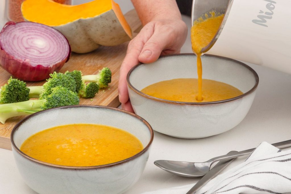 Sopa de Zapallo y Zanahoria MioMat