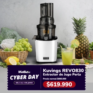 Extractor de Jugos Prensado en Frío – Kuvings REVO830 Perla