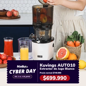 Extractor de jugos Prensador en frío Kuvings AUTO10 Blanca