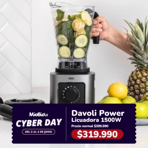 Licuadora de Alta Potencia 1500W – Davoli Power Blender