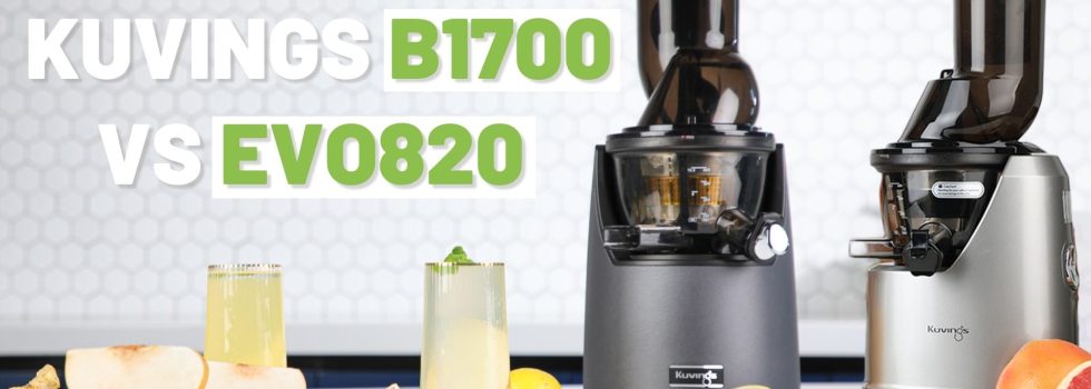Diferencias entre Extractores de Jugo Kuvings b1700 y evo820