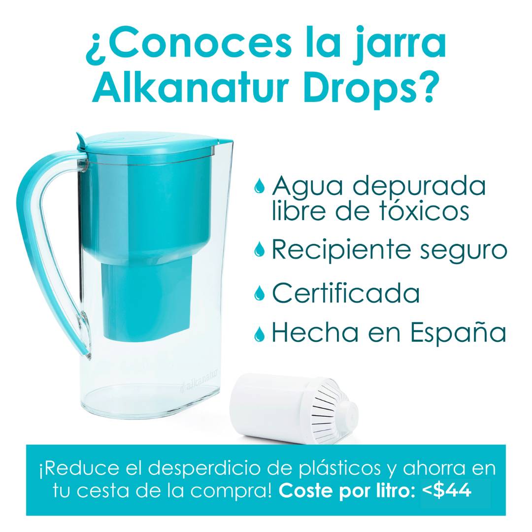 Jarra para Alcalinizar y Filtrar el Agua - Pack Básico Alkanatur - MioBio  Chile