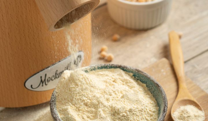Harina de legumbres sin gluten MockMill Molino
