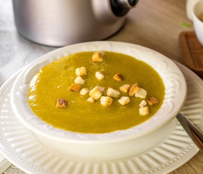 Crema de Porotos Blancos y Calabaza MioMat