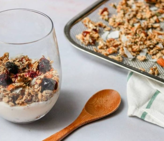 Granola en Deshidratador