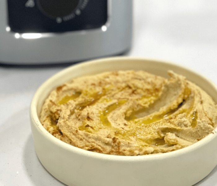 Hummus de Garbanzos en Davoli Power Blender